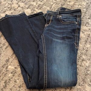 Bootcut buckle black